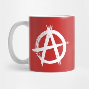 Circle-A Anarchy Symbol (dark t-shirt version) Mug